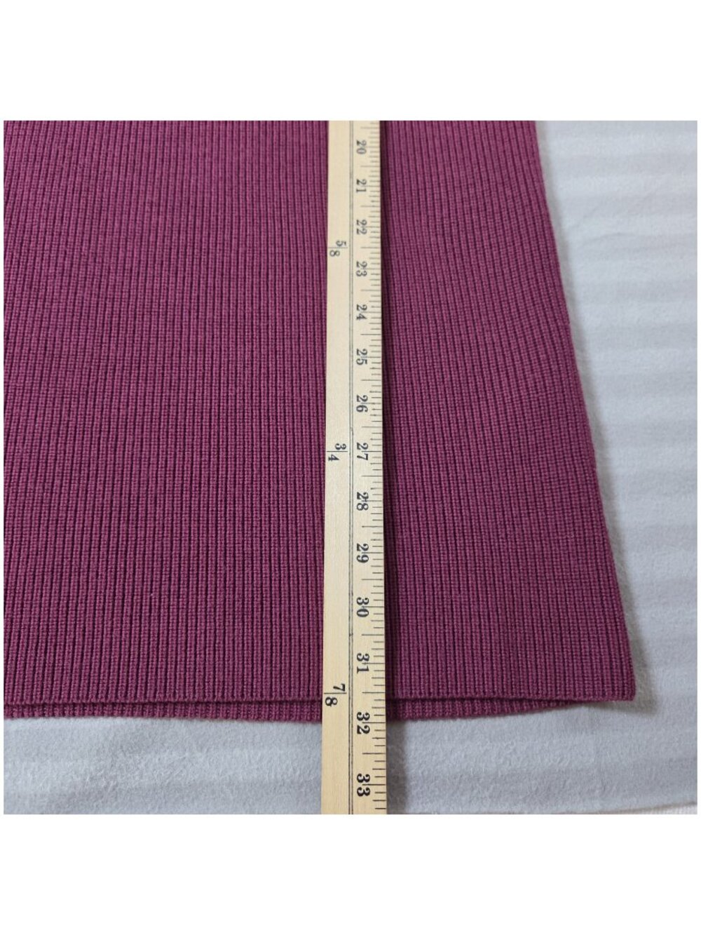 Babaton $168 Dress Pure Merino Wool 2XS Maroon Turtleneck Knee Lenght Knit - Picture 9 of 10